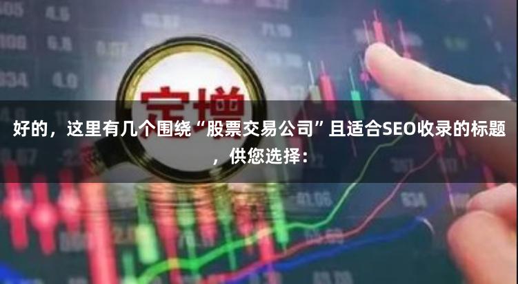 好的，这里有几个围绕“股票交易公司”且适合SEO收录的标题，供您选择：